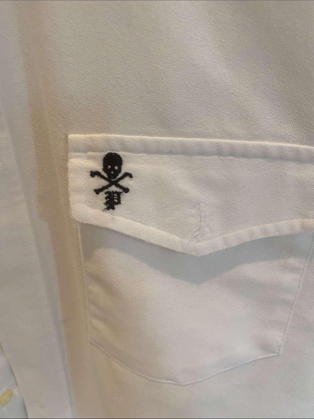 Polo, Ralph Lauren, white button-down shirt, men’s medium - Picture 3 of 3